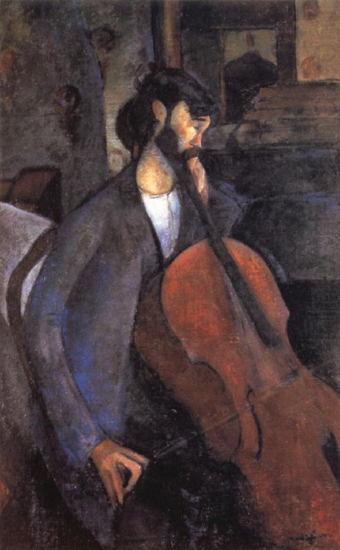 Amedeo Modigliani The Cellist china oil painting image